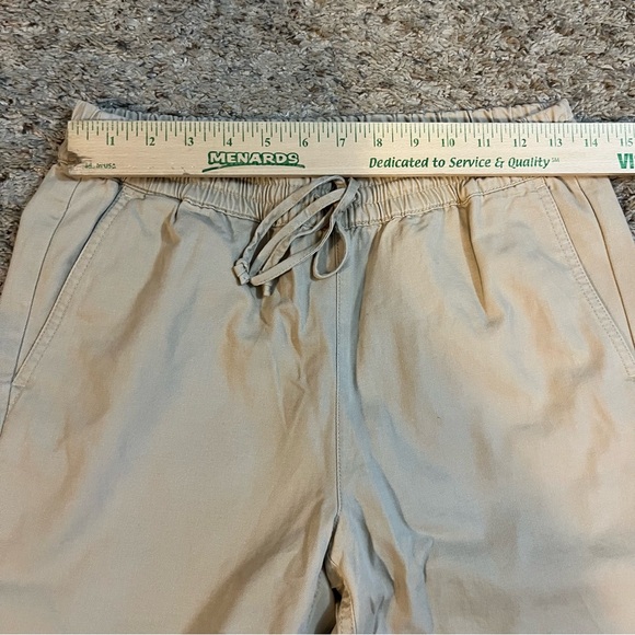 J. Crew Khaki Joggers Cotton and Tencel Size 2 NWT - Picture 9 of 10